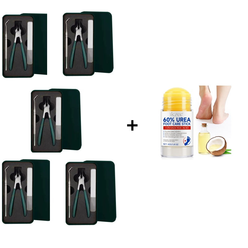 🔥50% RABATT NUR ZEITLIMITIERT🎁 Spritzschutz-Nagelknipser-Set mit 25°-Schrägklinge, 3-teilig | Keine Spritzer mehr!