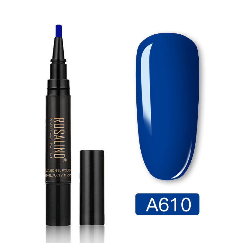 📢📢50 % Rabatt!!🥳 💅 Ein‑Schritt‑Nagellackstift – präzises Auftragen, kratzfest & langanhaltend🌺