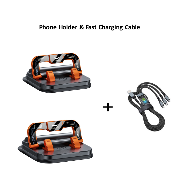 ✨📱Jetzt 50% Rabatt – ab nur 5,99 €! 🔄 Universeller 360° drehbarer & klappbarer Handyhalter – rutschfeste Basis für Schreibtisch, Auto & unterwegs. 🚗💻