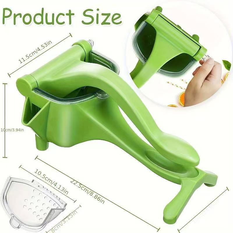🍋🍊Heißer Verkauf+50 % Rabatt!! 🍹Edelstahl Manueller Entsafter Handfruchtpresse