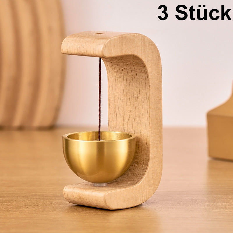 🎐 50 % Rabatt!! 🔔🎵 Magnetische Türklingel aus Holz mit Windspielfunktion 🏡🌸