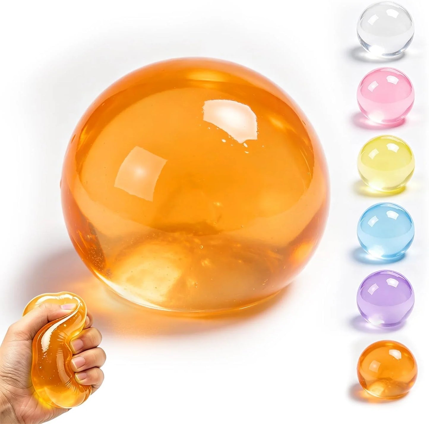 🔥🎁 2+1 GRATIS!!🥳 💞 50K+ VERKAUFT! ⚡🥥Coconut Oil Squishy, Coconut Oil Stress Ball – Super Soft, Handmade, Slow-Rising Fidget Squeeze Toy for Stress Relief and Improved Focus🌴💚