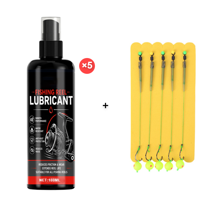 🔥 2+1 GRATIS!! 🎣 Nettoyant Lubrifiant Tout-en-Un pour l'Entretien des Moulinets de Pêche 🧴