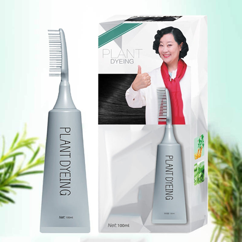 💇♀️ KAUFE 2, ERHALTE 1 GRATIS! ✨ Deutsche Pflanzenhaarfarbe für Salon-Perfekte Wurzeln – 100% Pflanzenkraft, Einfache Anwendung & Deckt Graues Haar In 5 Minuten 🌿