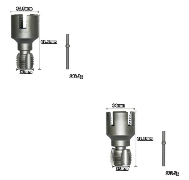🔧 50% RABATT! ⚙️ ROHRGEWINDESCHNEIDWERKZEUG - Präzisions-Schneideisen für Metall- und PVC-Rohre, Ergonomischer Griff für Einfache Bedienung, Professionelle Ergebnisse bei Jeder Anwendung 🛠️📏