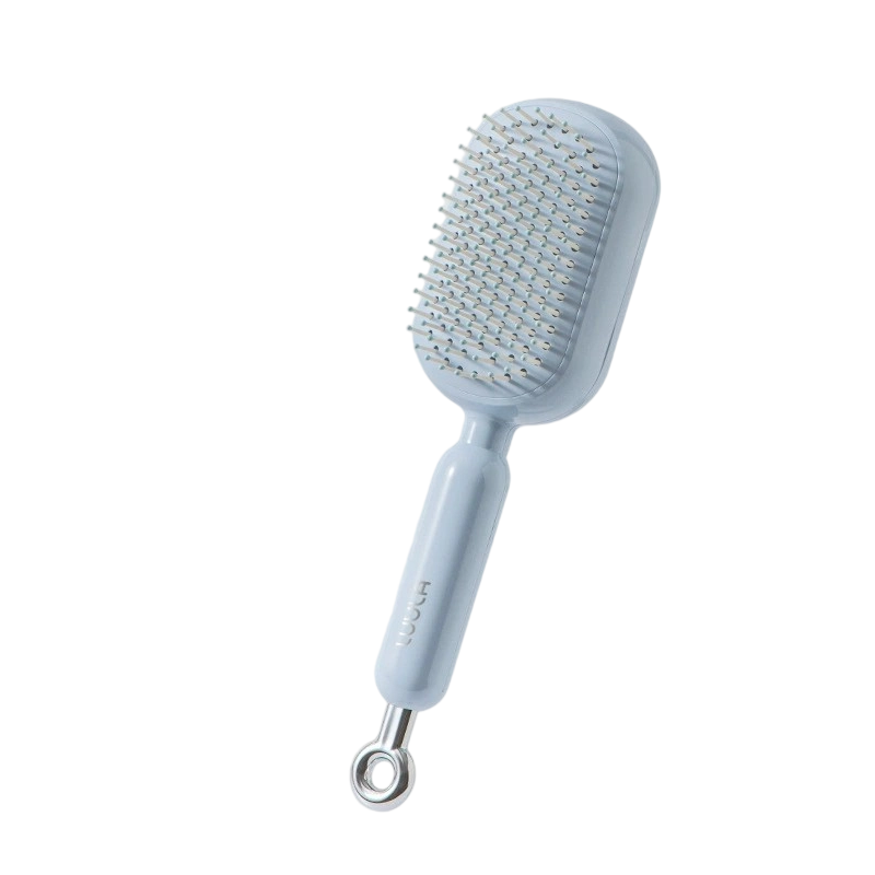 🔥🔥2. Stück nur für 7.99 €✨ Schluss mit ziepen und brechenden Haaren!💆♀️ Tragbare Luftkissen-Haarbürste durch jedes Haar 🌸