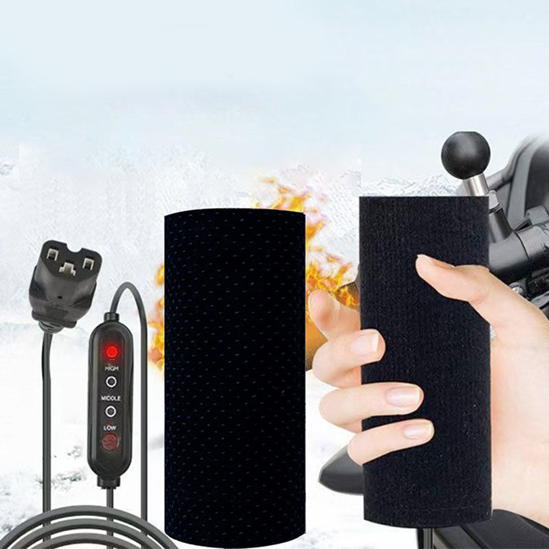 🔥🔥Bis zu 50% Rabatt + Ab 9,99 € pro Stück! 🏍️ Beheizte Motorrad-Lenkergriffe – 3-Stufen-Temperaturregelung, Einfache Installation & Komfort bei Kälte ⚡🧤