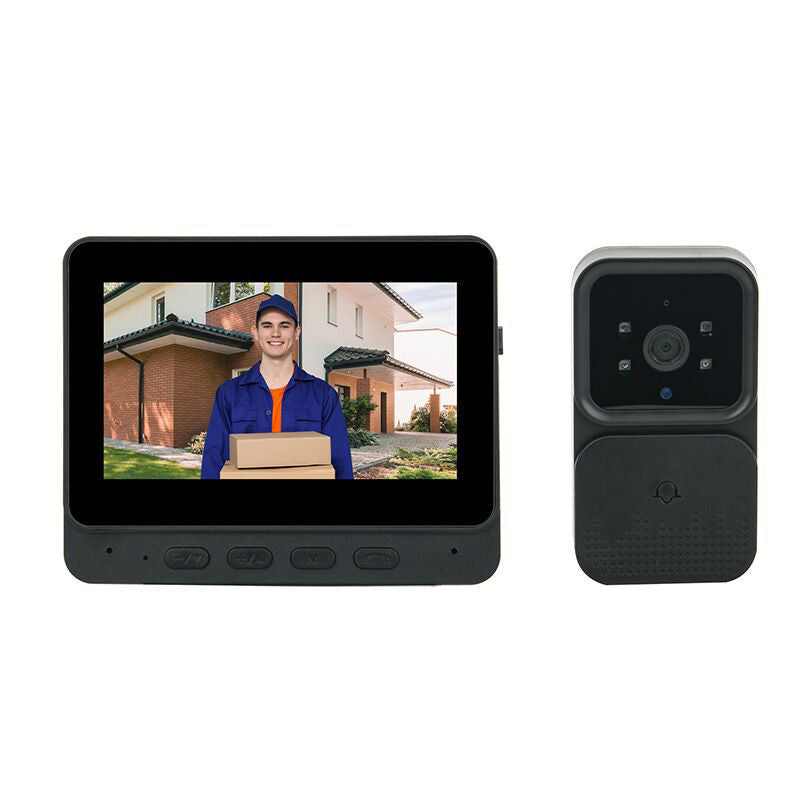 🎊Fröhliches Neujahr! 50% auf alles 🏠 WLAN-Türkamera mit Monitor für Einfamilienhaus & Wohnung 🔔