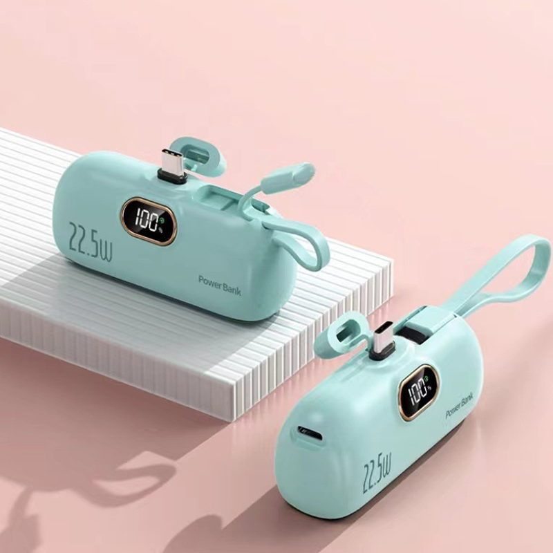 đ 50% RABATT! đ± Mini-Powerbank 5000mAh â Tragbar, Schnellladung & Perfekt fĂŒr Unterwegs âš