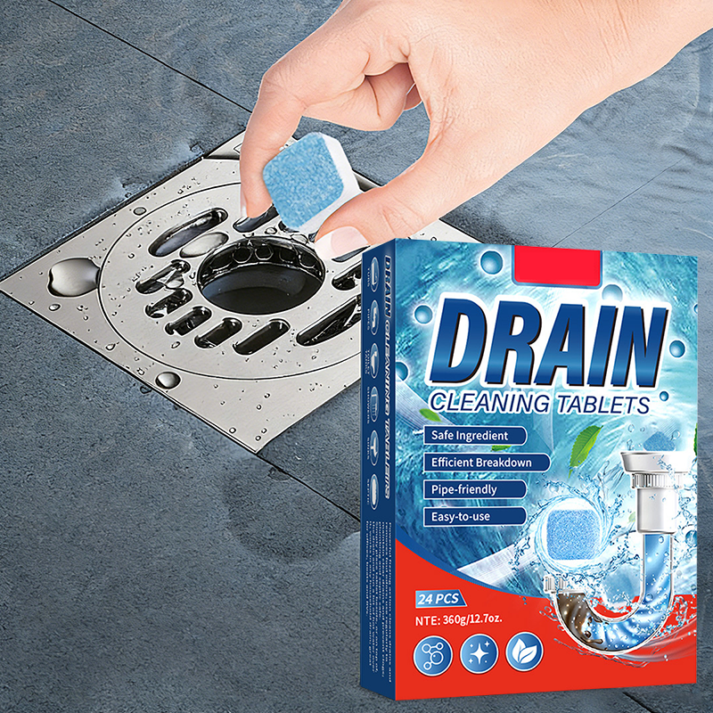 ✨ 2 KAUFEN, 1 GRATIS! 🚰🛁 Rohrreinigungstabletten – Schnell wirkender Abflussreiniger – Sicher für Rohre, entfernt Haare und Fett – keine Beschädigung der Leitungen 🔧