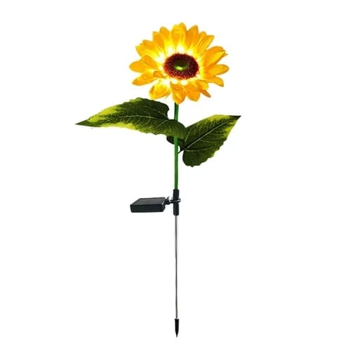 đ» Realistisch & wetterfest | Solar-Sonnenblume â Bestseller 2026 | IP65-AuĂen-Dekoration