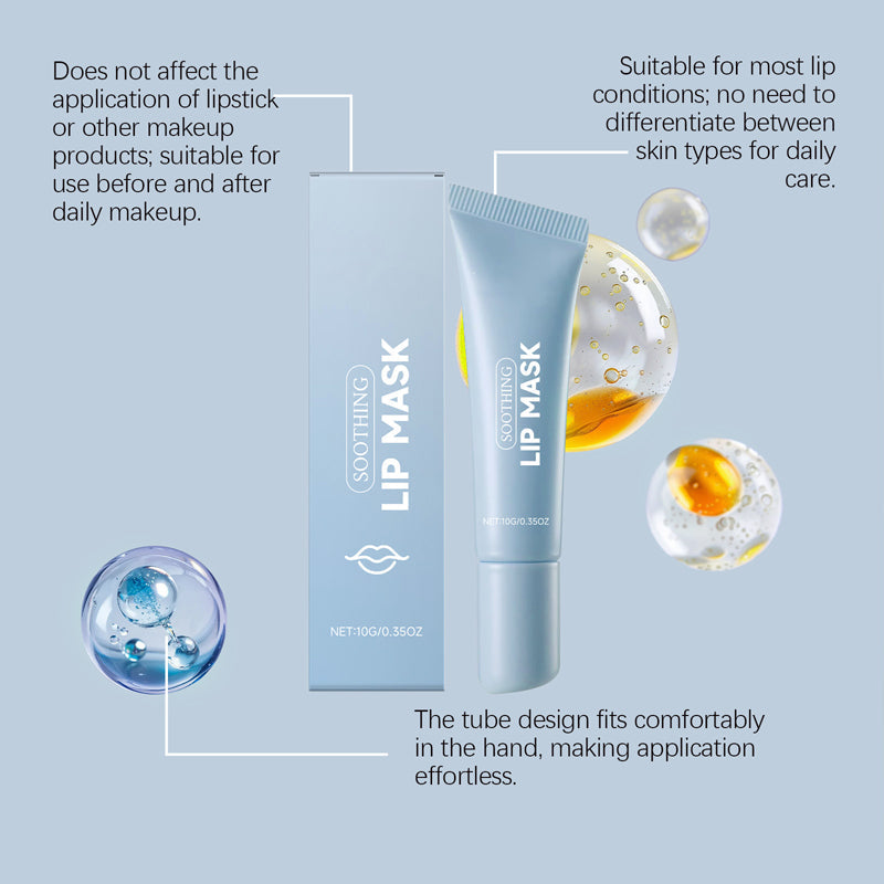 💎 50 % Rabatt! 💎 Feuchtigkeitsspendende Lippenmaske – Repariert rissige Lippen mit Vitamin E und Bienenwachs 🌸💋