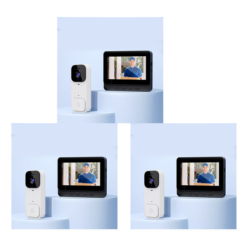 🚪📺50% RABATT! Intelligente Video-Türklingel mit 4,3-Zoll-Display – WLAN, Nachtsicht & Zwei-Wege-Audio für maximale Sicherheit ✨