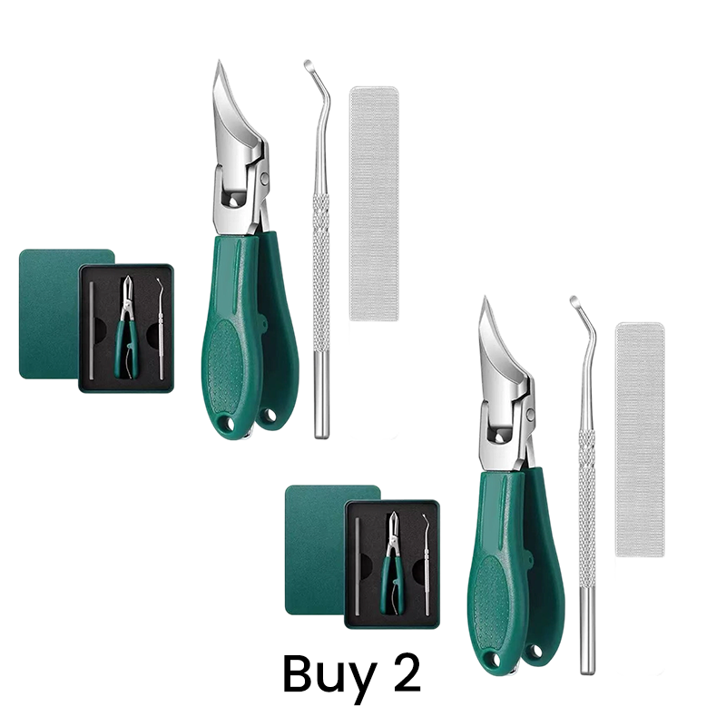 🔥🎁 2+1 GRATIS!!🦶3-teiliges professionelles Zehennagelknipser-Set