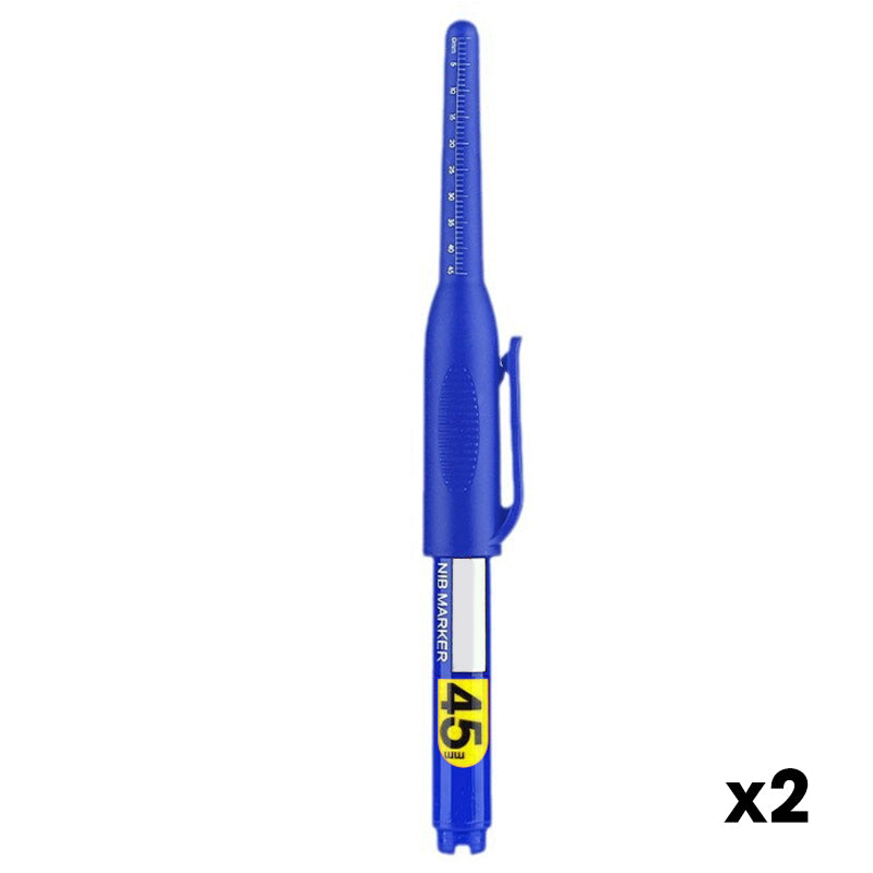 📢📢50% RABATT!!+1+1 GRATIS!! ⏰✏️Tieflochmarkierer mit 45 mm langer Spitze