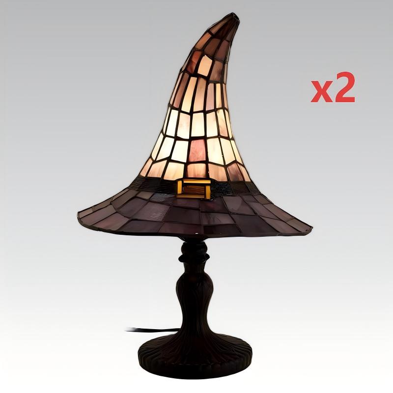 đ„đ„ 2026 NEU đ„łđ§ââïž Handgefertigte Gothic Witch Hat Lampe â warmes LED-Licht, aus Harz, vielseitig als Nachtlicht & dekoratives Geschenk fĂŒr Zuhause đ