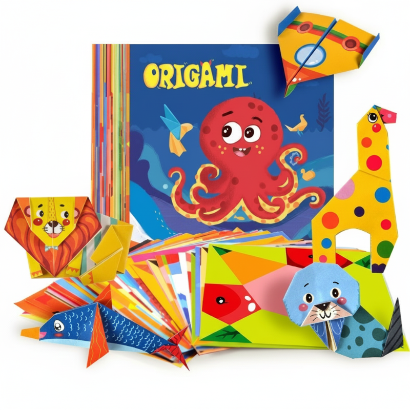 Origami-Bastelprojekt für Kinder – Lernprojekt zum Selbermachen