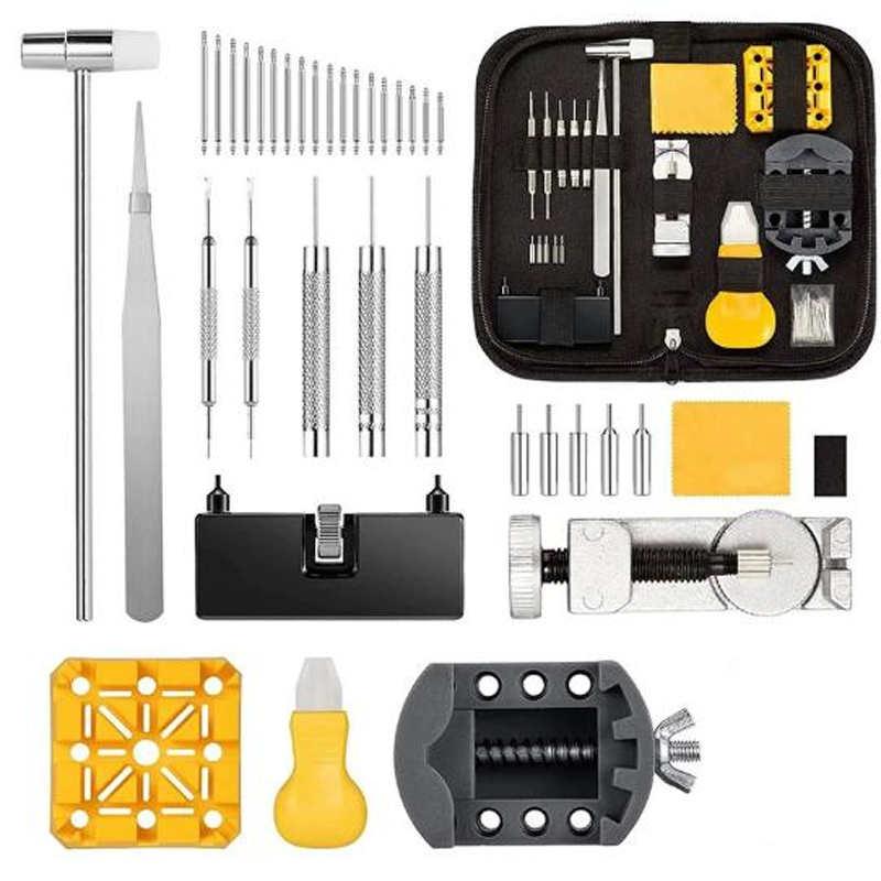 ⌚ 72‑/147‑teiliges Uhren‑Reparaturwerkzeug‑Set, Komplettset für Bandwechsel, Armband‑Größenanpassung und tägliche Uhrenwartung