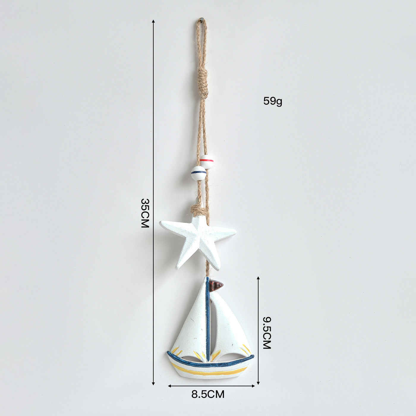 đ Rustikales Holz-Marine-AnhĂ€nger-Deko zum AufhĂ€ngen