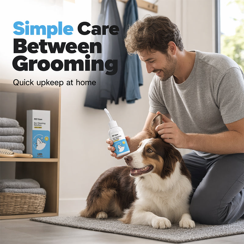 🔥🎁 1+1 GRATIS!!🐾🌿Kräuter-Ohrenspülung (für Hunde und Katzen, gegen Milben, desodorierend)