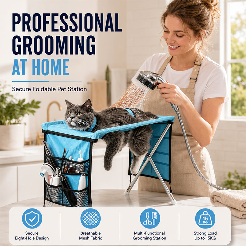 ⏳Zeitlich begrenztes Angebot: 50 % Rabatt⏰2-in-1 Faltbares Haustier-Pflegebett🐱🐶🛋️