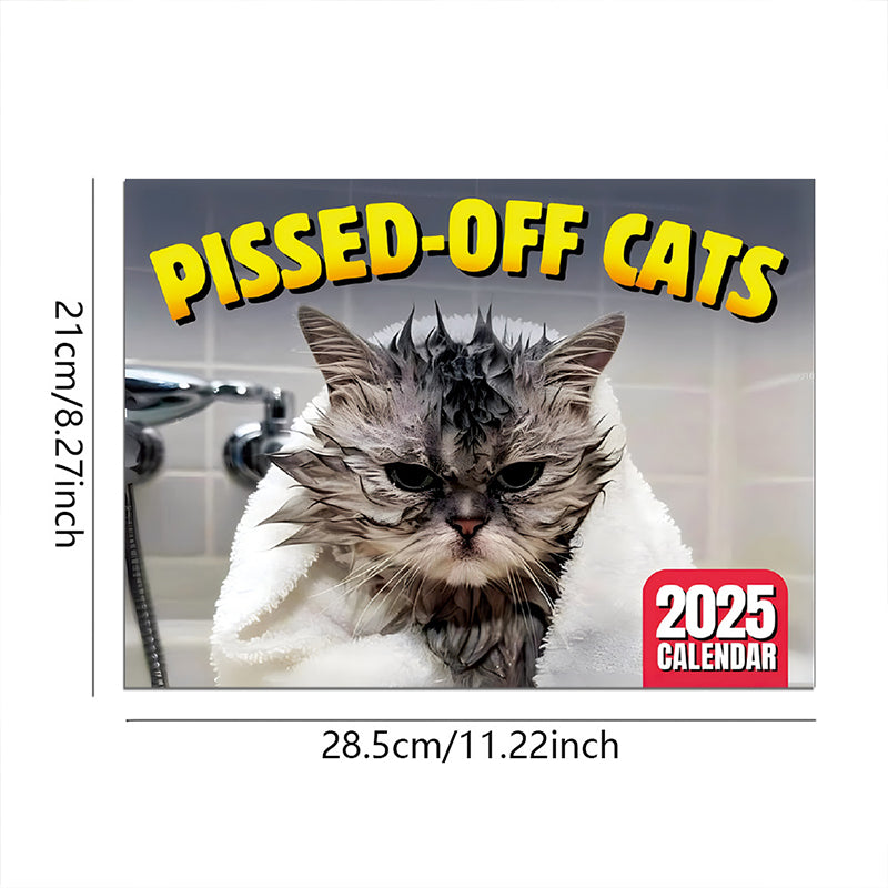 🐱 Lustiger Katzenkalender – 12 Monate frecher Katzenhumor