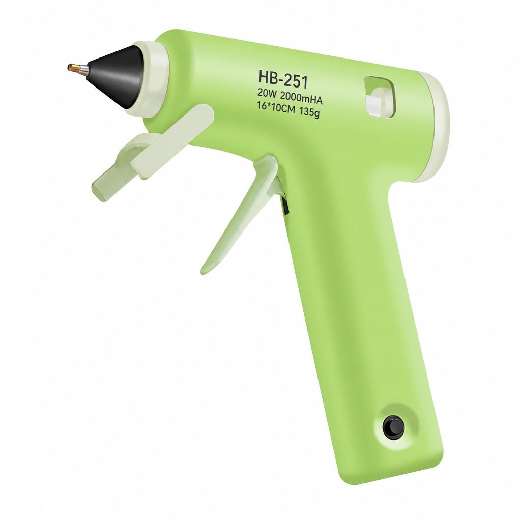 🔫 Kabellose Heißklebepistole – 60 Minuten DIY-Freiheit