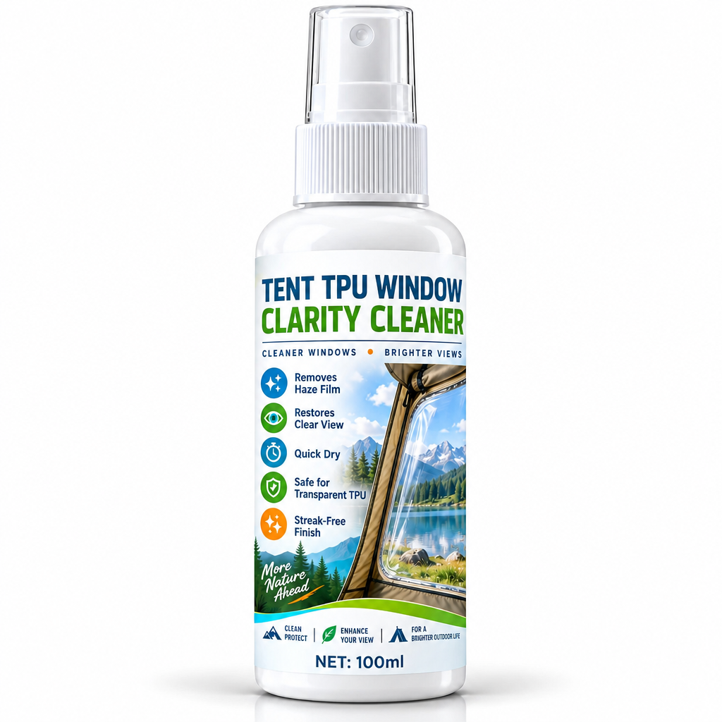 Transparentes TPU-Fensterreiniger-Spray für Zelte