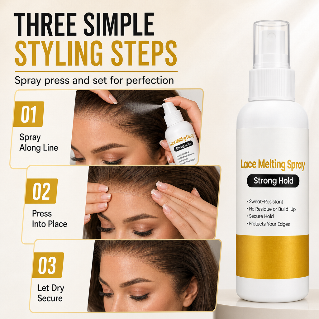 Styling-Spray für Spitzenperücken