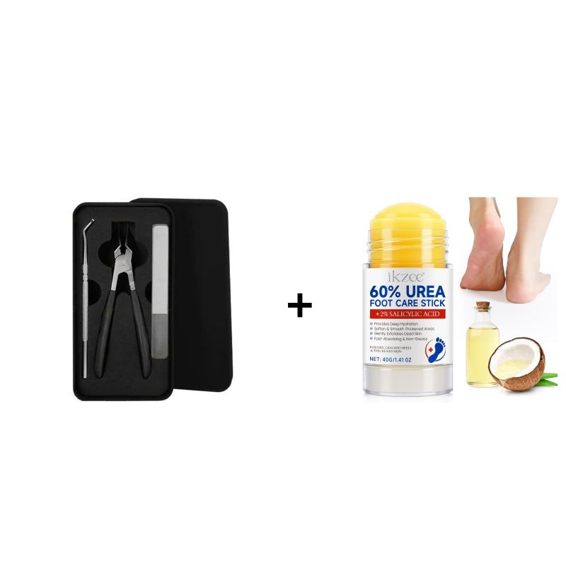 🔥50% RABATT NUR ZEITLIMITIERT🎁 Spritzschutz-Nagelknipser-Set mit 25°-Schrägklinge, 3-teilig | Keine Spritzer mehr!