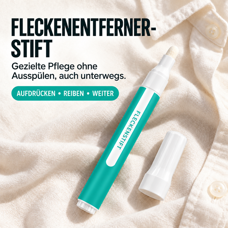 🥳2026 HEISSER VERKAUF🥳💞Über 50.000 verkauft! 🚗🧽 50 % RABATT!Tragbarer Fleckenentferner-Stift ohne Ausspülen