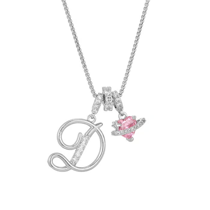 💖 LETZTER TAG – 50 % RABATT ✨ 3-lagige Anhänger-Halsketten mit Initialen A-Z 🎀 | Personalisiert & elegant