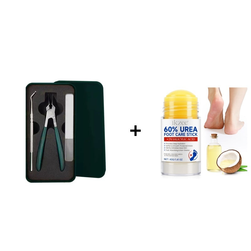 🔥50% RABATT NUR ZEITLIMITIERT🎁 Spritzschutz-Nagelknipser-Set mit 25°-Schrägklinge, 3-teilig | Keine Spritzer mehr!