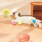 💥 50% Rabatt! 🐱 Elektrisches Katzenspielzeug – Ein-Knopf-Auslösefunktion, einziehbare Schnur, weicher Plüschball. Kompakter Griff, austauschbare Bälle. Für Wohnungskatzen & Kätzchen.🛡️