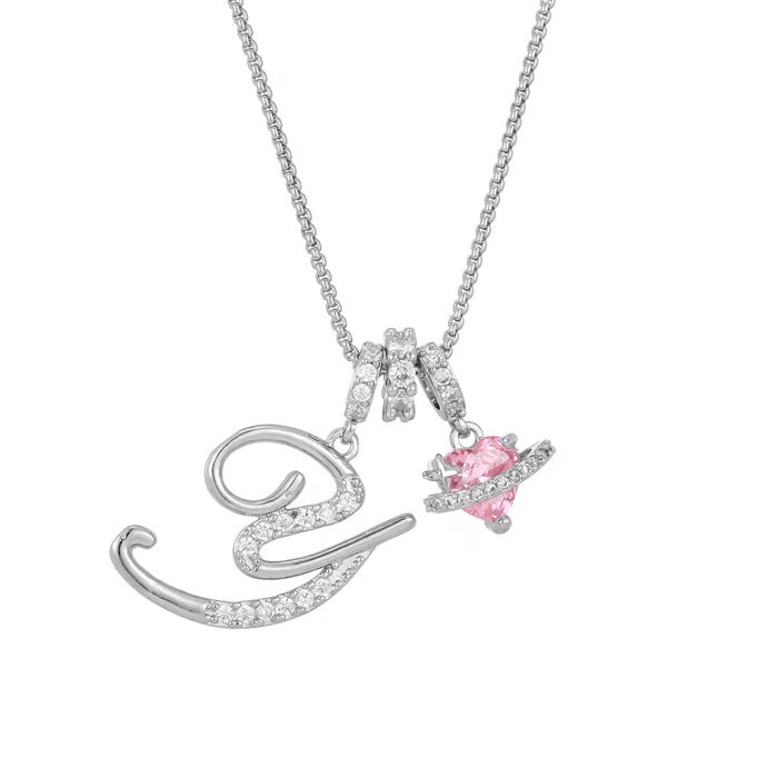 💖 LETZTER TAG – 50 % RABATT ✨ 3-lagige Anhänger-Halsketten mit Initialen A-Z 🎀 | Personalisiert & elegant