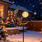 🥳50 % Rabatt!!🌙✨ Solar-Gartenstecklampe mit Kolibri- und Mondmotiv