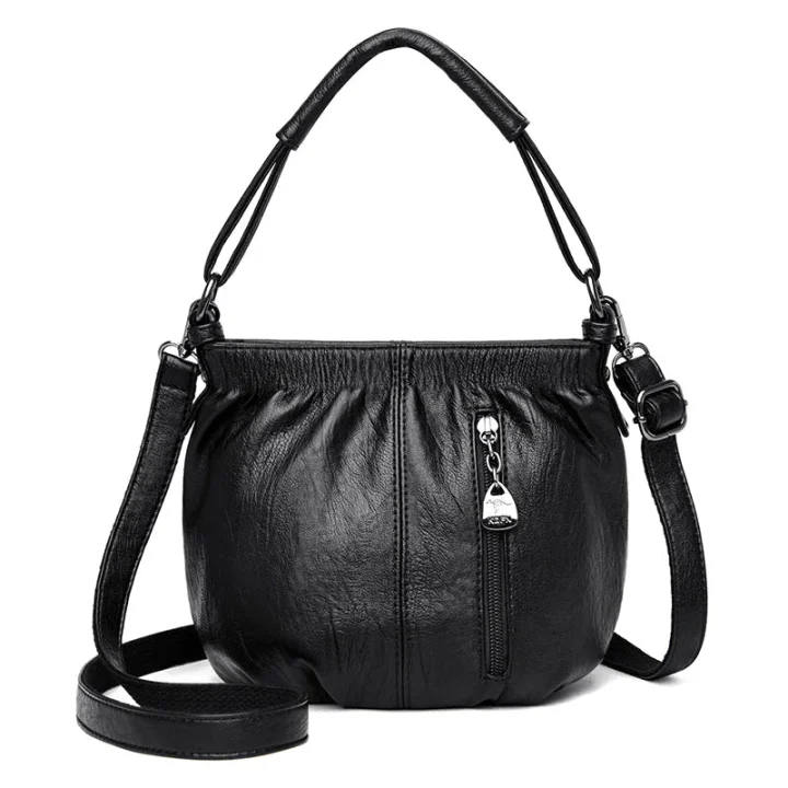 📢📢50 % Rabatt!! ⏰Damen Plissee-Handtasche aus weichem Material – Vielseitig tragbar als Hand-, Schulter- oder Umhängetasche 👜✨