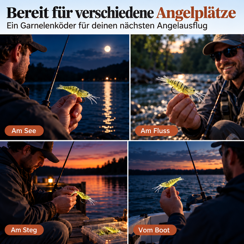 🔥🎁 2+1 GRATIS!!🎣 Leuchtender Minnow-Hartköder – Nachtangelköder 🌙✨
