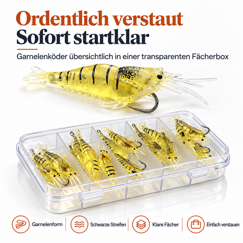 🔥🎁 2+1 GRATIS!!🎣 Leuchtender Minnow-Hartköder – Nachtangelköder 🌙✨