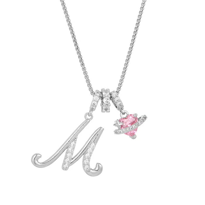 💖 LETZTER TAG – 50 % RABATT ✨ 3-lagige Anhänger-Halsketten mit Initialen A-Z 🎀 | Personalisiert & elegant