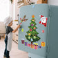 🎅 Weihnachts-Magnetaufkleber, festliche Dekoration für Kühlschrank und Metalloberflächen