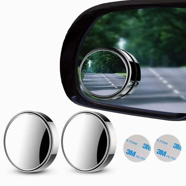 🚗💥 50% Rabatt! 🚗 2-Zoll-HD-Blindfleckspiegel – echte Glaslinse, 360°-Einstellung. Wasserdichtes ABS-Gehäuse. Einfache Klebemontage. Für Autos, SUVs, Transporter & LKW 🛡️
