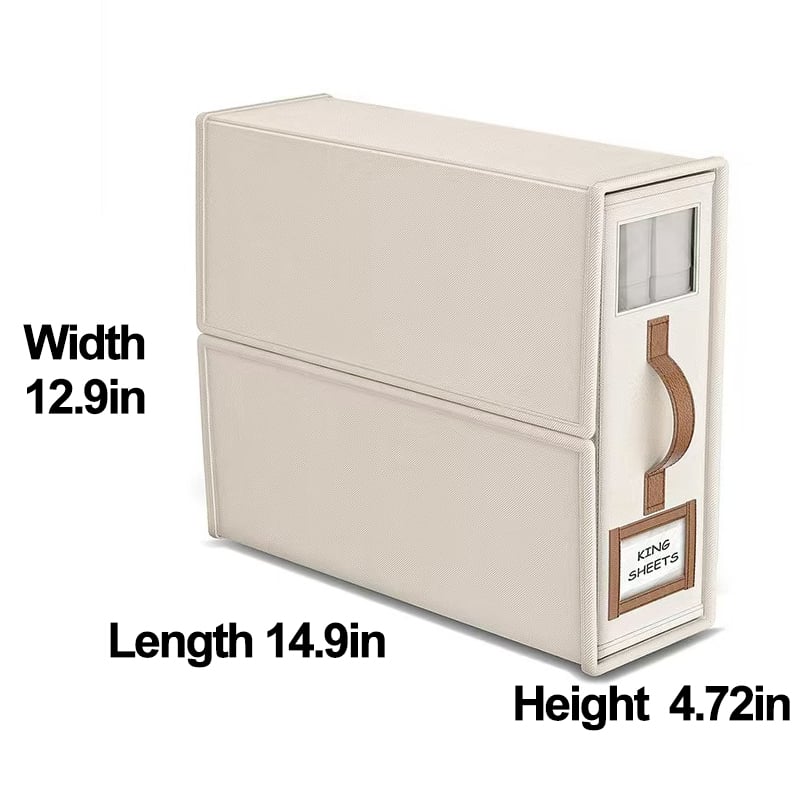 📢 JETZT 50 % RABATT!! ⏰ Faltbarer Organizer für Bettwäsche‑Sets