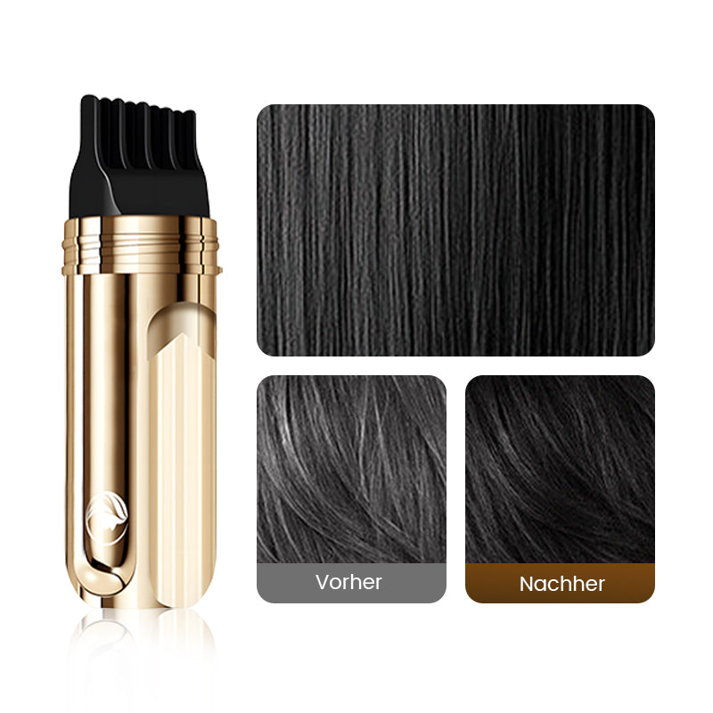 💇‍♀️ KAUFE 2, ERHALTE 1 GRATIS! ✨ 2-in-1 praktischer Haarfärbekamm für graues Haar – Sofortige Grauabdeckung, Sanfte Formel & Wasserdicht 🎨📦