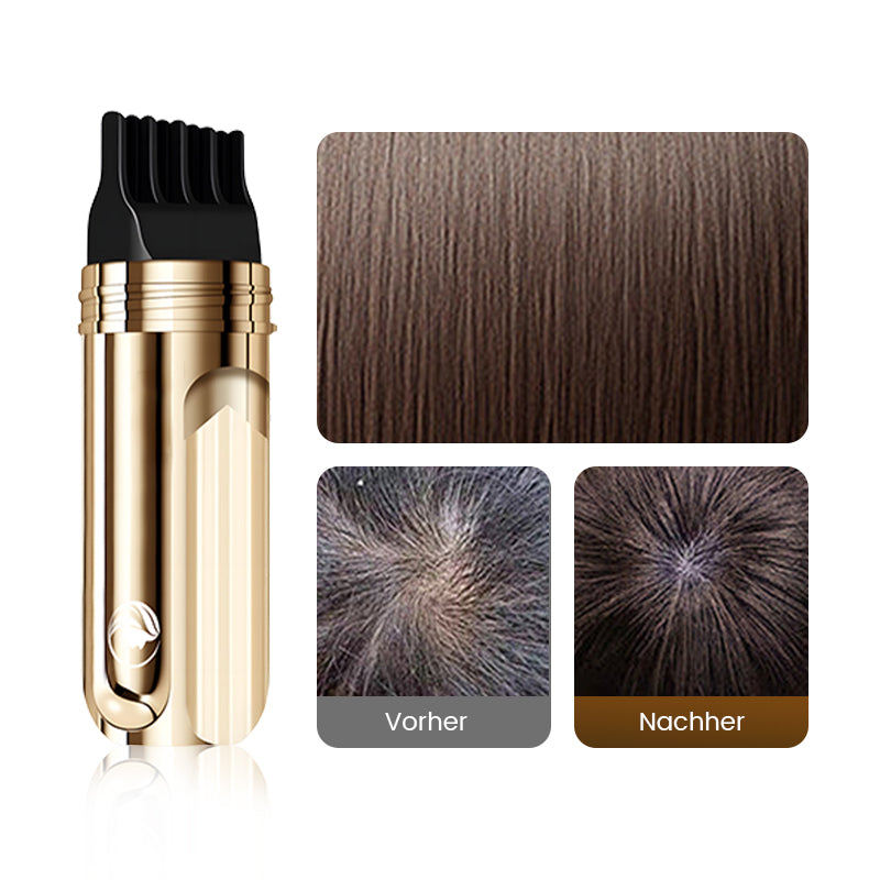💇‍♀️ KAUFE 2, ERHALTE 1 GRATIS! ✨ 2-in-1 praktischer Haarfärbekamm für graues Haar – Sofortige Grauabdeckung, Sanfte Formel & Wasserdicht 🎨📦