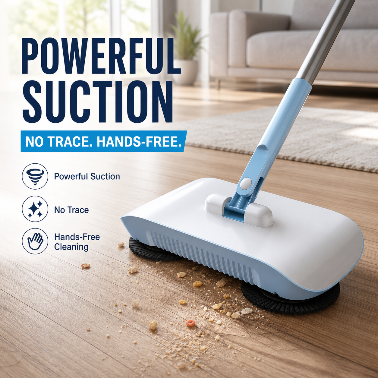 📢📢50 % Rabatt!! ⏰🧹 Smart-Roboterstaubsauger mit Wisch- & Kehrfunktion