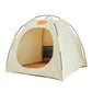 🏕️🌞 Nur für kurze Zeit: 50 % Rabatt! 🐶🐱Kühlendes Pop-up-Zeltbett – Geschlossene, gemütliche Höhle, schützt vor Licht und Hitze, bietet einen privaten Rückzugsort – perfekt für ängstliche Haustiere oder solche, die sich gerne verstecken 🐾✨