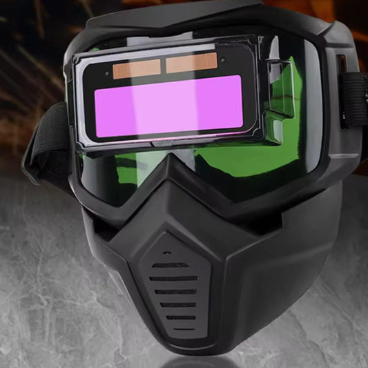 🔥🔥Bis zu 50% Rabatt 👷Neues Upgrade🛡️Automatisch abdunkelnder Schweißhelm für Augenschutz