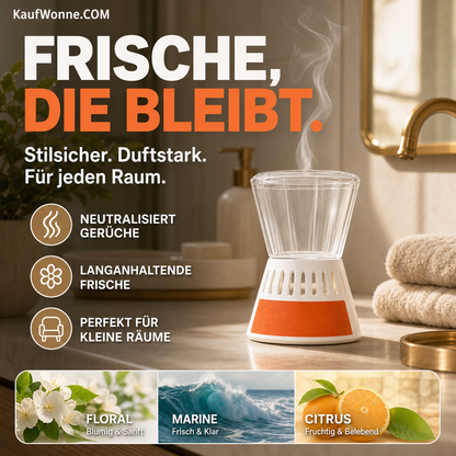 🌸Umgekehrte Sanduhr Aromatherapie-Lufterfrischer – langanhaltende Geruchsbeseitigung