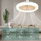 📢📢50 % Rabatt!!🥳💞 50K+ VERKAUFT! ⚡💡LED-Deckenventilator mit Fernbedienung – 3 Geschwindigkeiten, leiser DC-Motor & dimmbares Licht – Perfekt für Schlaf- & Wohnzimmer ✨